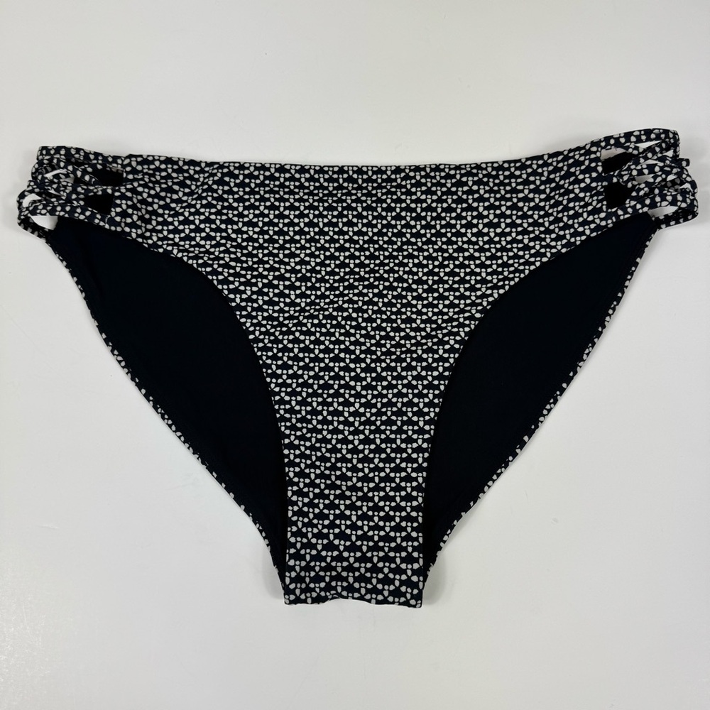 Lululemon black printed swim bottoms only EUC C